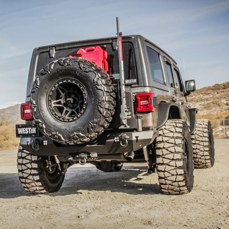 Westin 18-21 Wrangler Tire Carrier