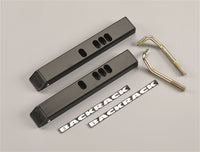 Thumbnail for BackRack 2015+ F-150 Aluminum New Body Tonneau Cover Adaptors Low Profile 1in Riser
