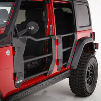 Thumbnail for Go Rhino Jeep 18-21 Wrangler JLU/20-21 Gladiator JT Trailline Replacement Front Tube Door