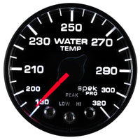 Thumbnail for Autometer Spek-Pro - Nascar 2-1/16in Water Temp 180- 320F Bfb Ecu