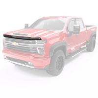 Thumbnail for EGR 2020+ Chevy Silverado HD Superguard Hood Shield (301881) - Dark Smoke