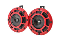 Thumbnail for Hella Supertone Horn Kit 12V 300/500HZ Red (003399803 = 003399801)