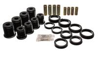 Thumbnail for Energy Suspension 84-01 Jeep Cherokee/Wagoneer/Comanche 4WD Black Front Control Arm Bushings