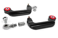Thumbnail for BMR 15-18 S550 Mustang Billet Aluminum Camber Links Adjustable (Poly/Rod ends) - Black Anodized