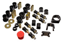 Thumbnail for Energy Suspension 97-01 Ford Escort/ZX2 Black Hyper-flex Master Bushing Set