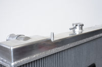 Thumbnail for CSF R32 Nissan Skyline GT-R / GT-S Full Billet Aluminum High-Performance Radiator - Black Finish