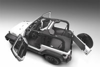 Thumbnail for BedRug 07-10 Jeep JK 2Dr Rear 5pc BedTred Cargo Kit (Incl Tailgate & Tub Liner)
