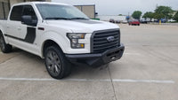 Thumbnail for Road Armor 15-17 Ford F150 SPARTAN Front Bumper Bolt-On Pre-Runner Guard - Tex Blk