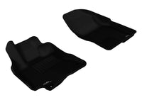 Thumbnail for 3D MAXpider 2009-2013 Pontiac/Toyota Vibe/Corolla Kagu 1st Row Floormat - Black