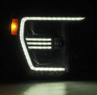 Thumbnail for AlphaRex 21-22 Ford F150 PRO-Series Projector headlights Black w/Activ Light/Seq Signal