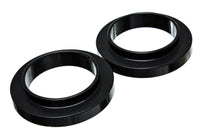 Thumbnail for Energy Suspension Universal 3 3/4in ID 25 7/16in OD 3/4in H Black Coil Spring Isolators (2 per set)