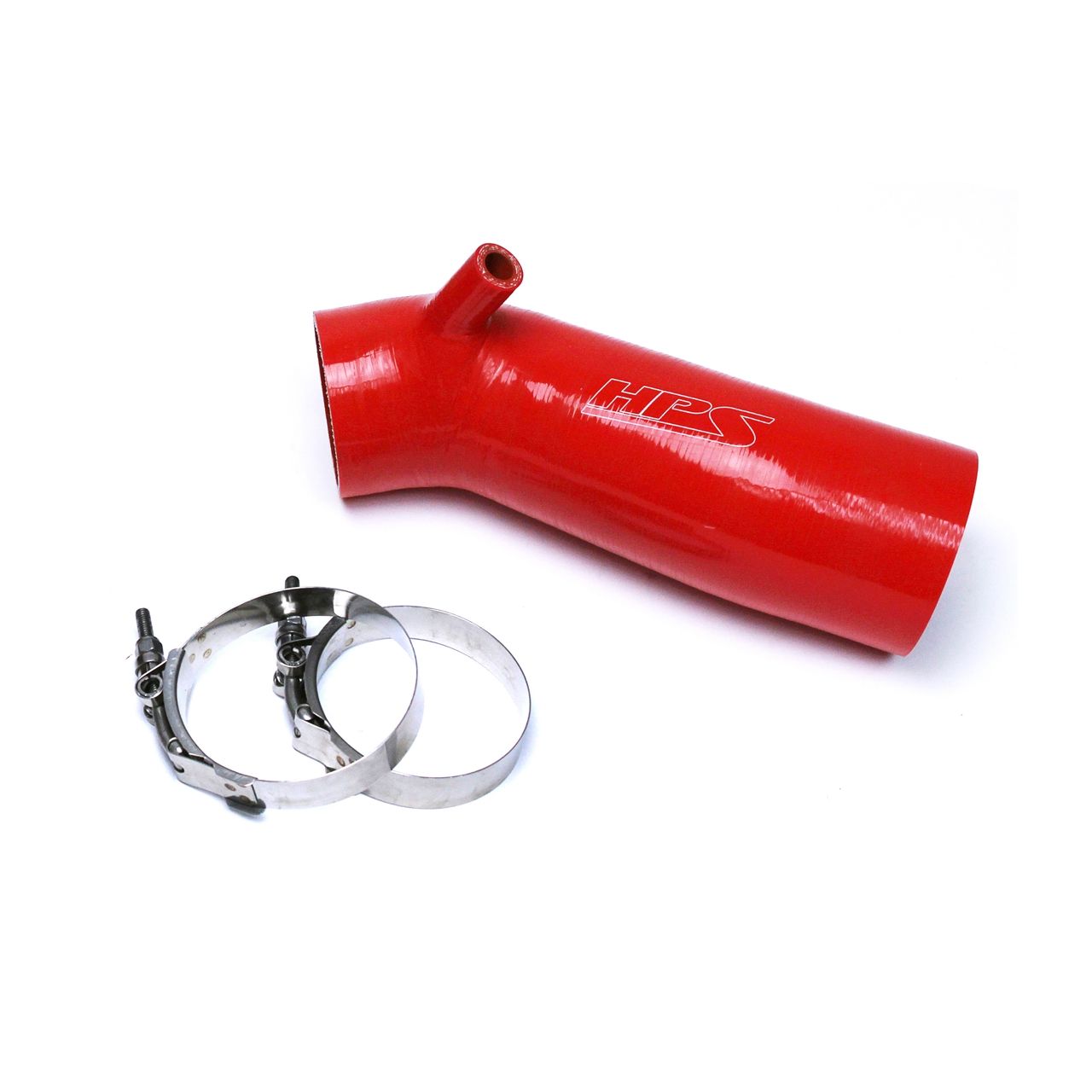 HPS Red Reinforced Silicone Post MAF Air Intake Hose Kit for Honda 13-16 Accord 2.4L