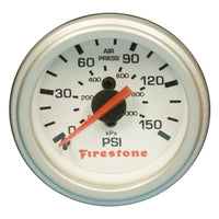 Thumbnail for Firestone Replacement Single Pressure Gauge - White Face (For PN 2225 / 2229 / 2196) (WR17609181)