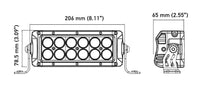 Thumbnail for Hella Value Fit Kit 8in Light Bars - 8x Converter - Cube Lights x 2 - Rocker Lights x 4