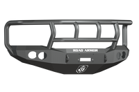 Thumbnail for Road Armor 06-08 Dodge 1500 Stealth Front Winch Bumper w/Titan II Guard - Tex Blk