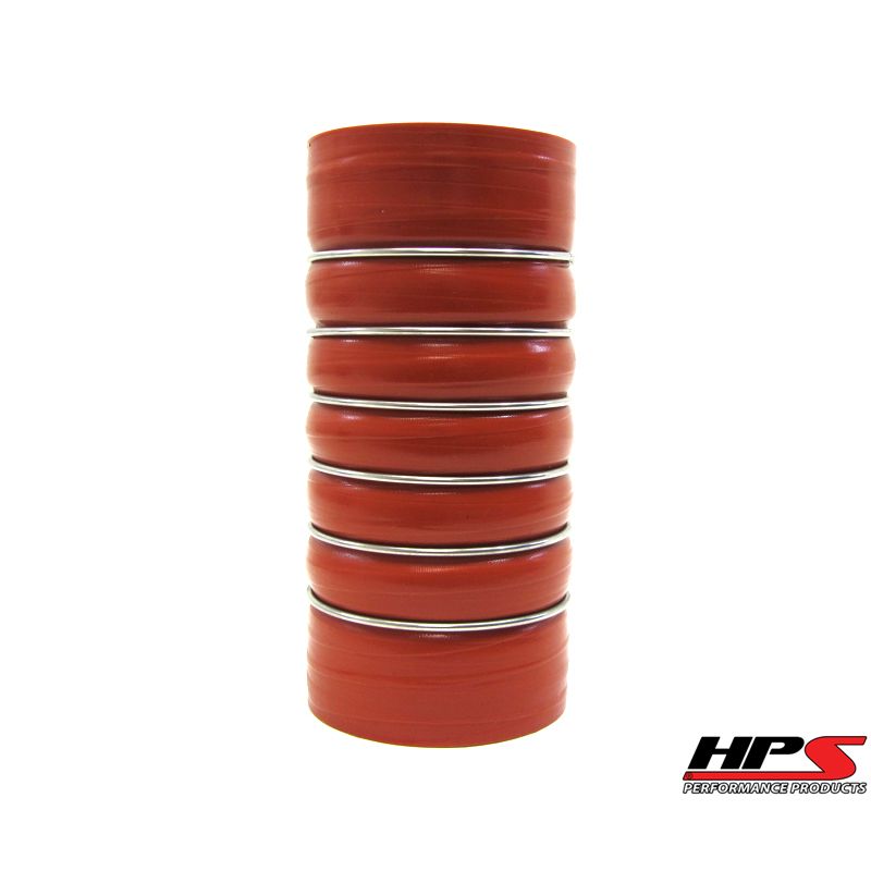 HPS 3.5" ID , 12" Long High Temp 4-ply Aramid Reinforced Silicone CAC Coupler Hose Hot Side (89mm ID x 315mm Length)