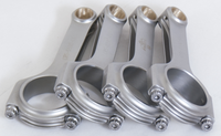 Thumbnail for Eagle Chevy LN2 2.2L H-Beam Connecting Rods-Cap Screw-Bushed (Set of 4)