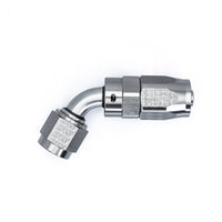 Thumbnail for DeatschWerks 6AN Female Flare Swivel 60-Degree Hose End CPE Anodized DW Titanium