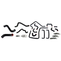 Thumbnail for HPS Black Reinforced Silicone Radiator, Heater and Ancillary Hose Kit Coolant for Subaru 06-07 Impreza WRX 2.5L Turbo