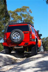 Thumbnail for ARB Rear Bar Hummer H3 No Flr (Fit Kit NOT Included)
