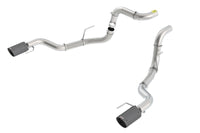 Thumbnail for Borla 2017 Ford Raptor 3.5L AT RWD CC Short Bed/EC Standard Bed 3in Tailpipe Assembly w/ CF Tips