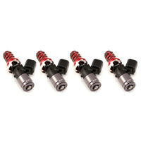 Thumbnail for Injector Dynamics 2600-XDS Injectors - 48mm Length - 11mm Top - WRX Bottom Adapter (Set of 4)