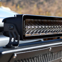Thumbnail for Go Rhino Universal Blackout Combo Series 50in Double Row LED Light Bar w/ Amber Lighting - Black