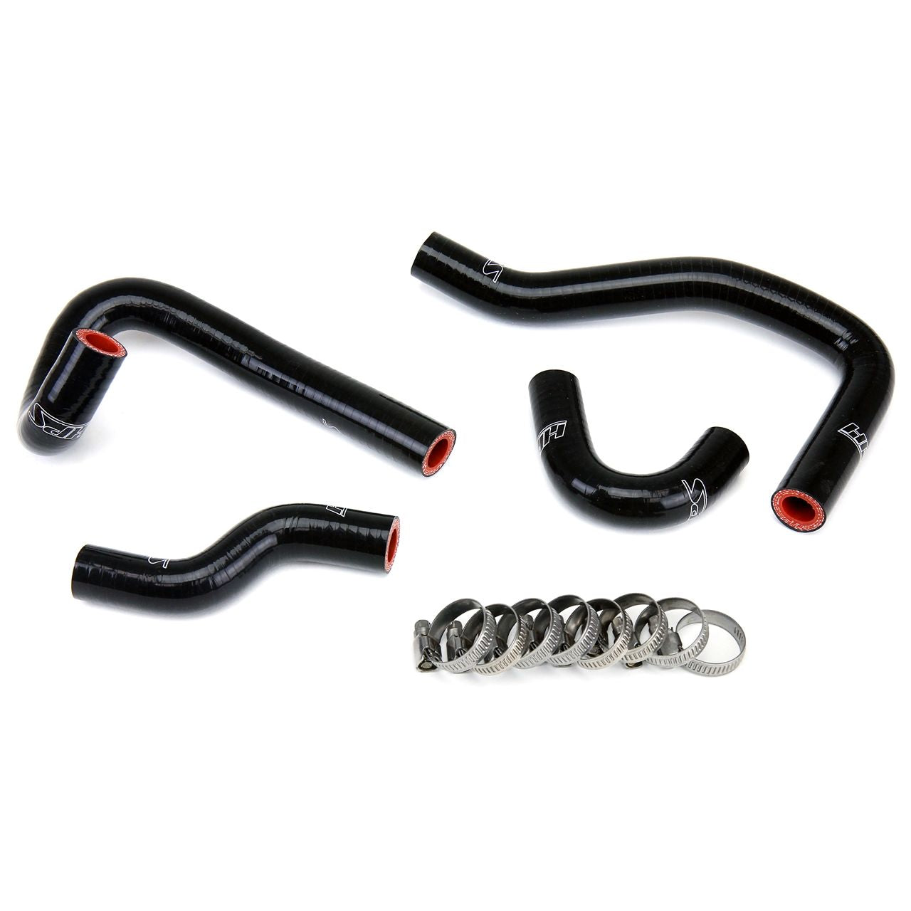 HPS Black Reinforced Silicone Heater Hose Kit for Mazda 93-95 RX7 FD3S