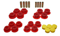 Thumbnail for Energy Suspension Dodge Ram 99-01 1500/99-02 Ram 2500/3500 4WD Red Front End Control Arm Bushing Set