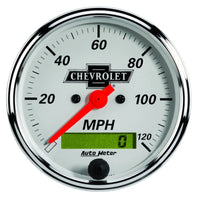 Thumbnail for Autometer Arctic White GM 5 Pc Kit Box w/ Elec Speedo, Elec Oil Press, Water Temp, Volt, Fuel Level