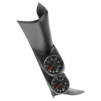 Thumbnail for Autometer Diesel Gauge Kit A-Pillar w/ Speaker 01-07 GM Boost/EGT 60psi/2000 degree F Black Spek-Pro