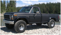Thumbnail for Bushwacker 80-86 Ford Bronco Cutout Style Flares 2pc - Black