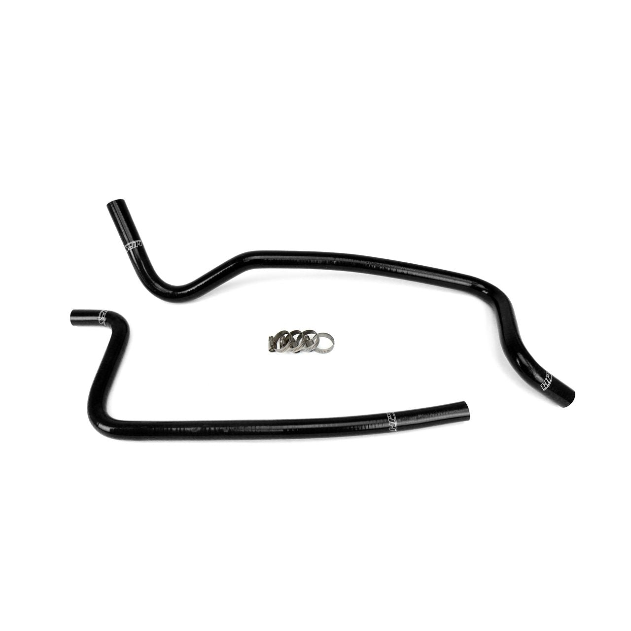 HPS Black Reinforced Silicone Heater Hose Kit for Jeep 02-06 Wrangler TJ 4.0L Left Hand Drive
