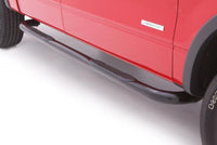 Thumbnail for Lund 99-17 Chevy Silverado 1500 Std. Cab (Body Mount) 3in. Round Bent Steel Nerf Bars - Black