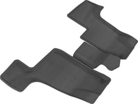 Thumbnail for 3D MAXpider 20132018 Mercedes-Benz GLS-Class/GL-Class X166 Kagu 3rd Row Floormats - Black