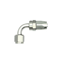 Thumbnail for DeatschWerks 8AN Female Swivel 90-Degree Hose End CPE