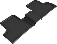 Thumbnail for 3D MAXpider 20-21 Mercedes-Benz GLB-Class Kagu 2nd Row Floormats - Black