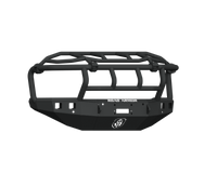 Thumbnail for Road Armor 15-19 Chevy 2500-3500 Stealth Front Winch Bumper w/Titan II Intimidator Guard - Tex Blkf