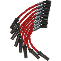 Thumbnail for Granatelli 99-23 GM Truck/SUV V8 (Excl 8.1L) Hi-Perf Coil-Near-Plug Conn Kit w/9in Lead/Red Jacket