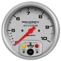Thumbnail for Autometer Ultra-Lite 5 inch 10K RPM In Dash Dual Range w/ Memory Tachometer
