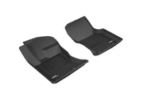 Thumbnail for 3D MAXpider 2017-2020 Jaguar/Land Rover F-Pace/Range Rover Velar Kagu 1st Row Floormat - Black