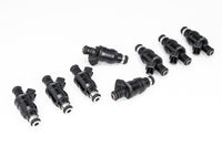 Thumbnail for DeatschWerks Universal 1200cc Low Impedance 14mm Upper Injector - Set of 8
