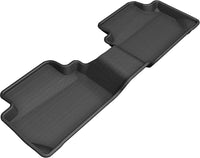 Thumbnail for 3D MAXpider 2018-2020 Ford Ecosport Kagu 2nd Row Floormats - Black