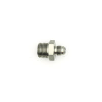 Thumbnail for DeatschWerks 6AN Male Flare to 1/2in Male NPT Adapter - Anodized Matte Black