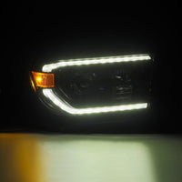 Thumbnail for AlphaRex 07-13 Toyota Tundra/08-17 Toyota Sequoia G2 PRO-Series Projector Headlights Alpha-Black