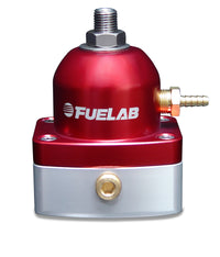 Thumbnail for Fuelab 515 Carb Adjustable FPR 4-12 PSI (2) -6AN In (1) -6AN Return - Red