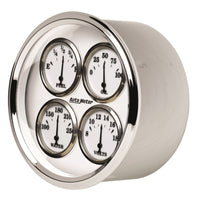 Thumbnail for AutoMeter Gauge Quad 5in. 0 Ohm(e) to 90 Ohm(f)Elec Old Tyme White II