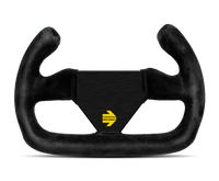 Thumbnail for Momo MOD12/C Steering Wheel 250 mm -  Black Suede/Black Spokes