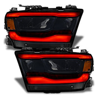 Thumbnail for Oracle 19-21 Dodge RAM 1500 RGB+W Headlight DRL Kit - Reflector LED Headlights - SEE WARRANTY