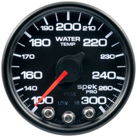 Thumbnail for Autometer Spek-Pro - Nascar 2-1/16in Water Temp 100-300F Bcb Ecu